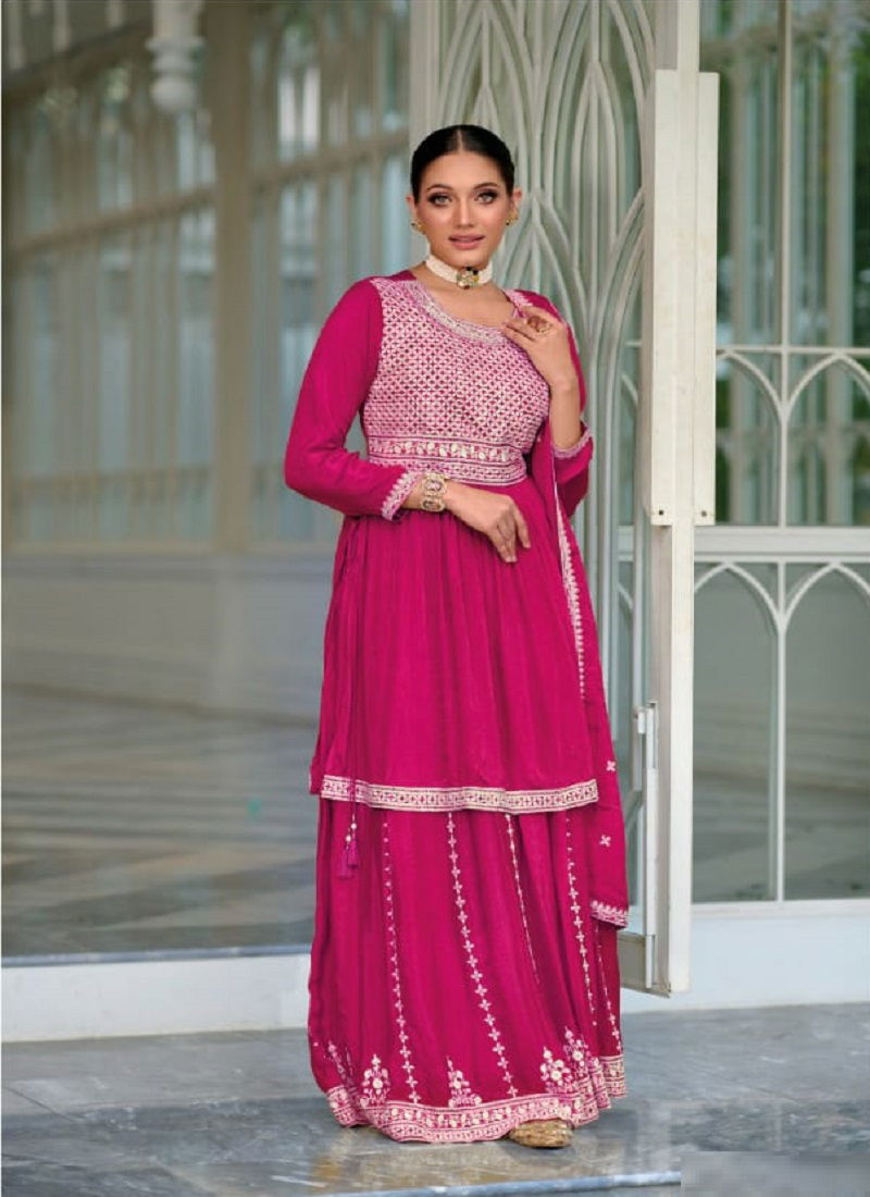 Eba Vedika Heavy Wedding Wear Readymade Suits Catalog